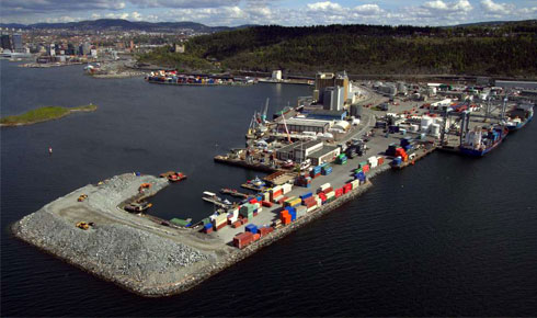 Veiomlegging på Sjursøya Veiomlegging på Sjursøya