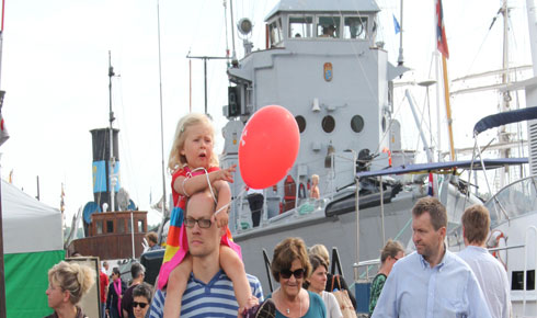 Våt, men vellykket Havnelangs Våt, men vellykket Havnelangs