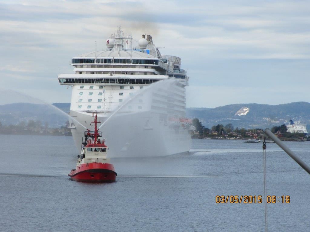 “Regal Princess” på første Oslobesøk “Regal Princess” på første Oslobesøk